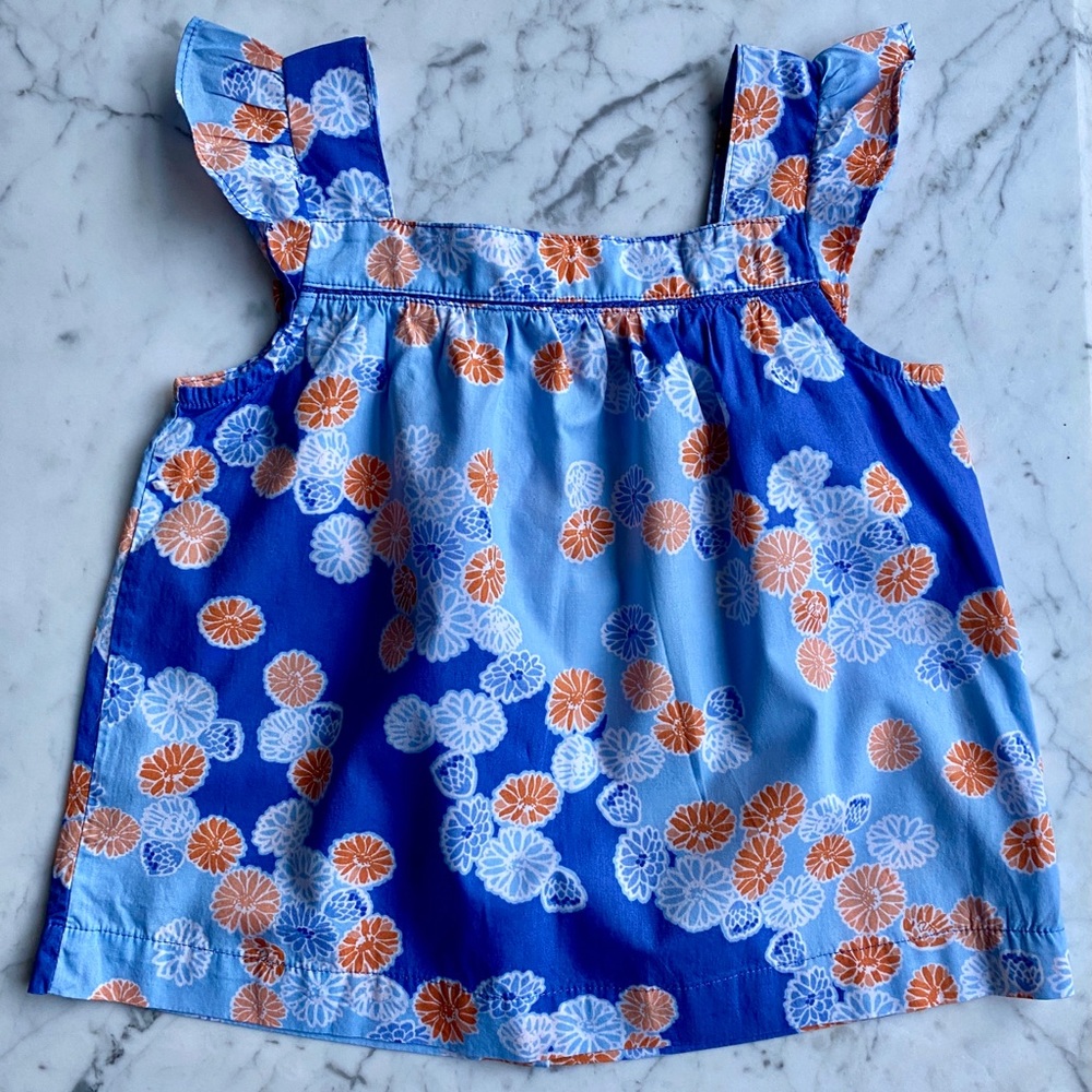 2T Janie and Jack Seaside Escape Top